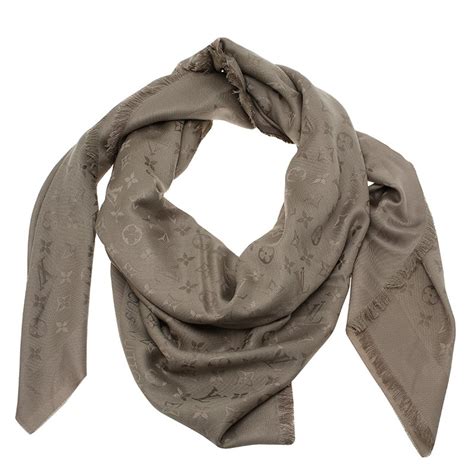 foulard beige louis vuitton|Louis Vuitton shawls.